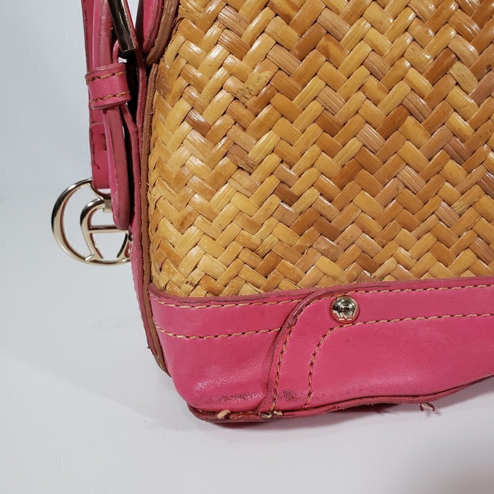 ETIENNE AIGNER WICKER PURSE - Picture 4 of 9